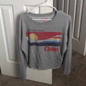 long sleeve crop top